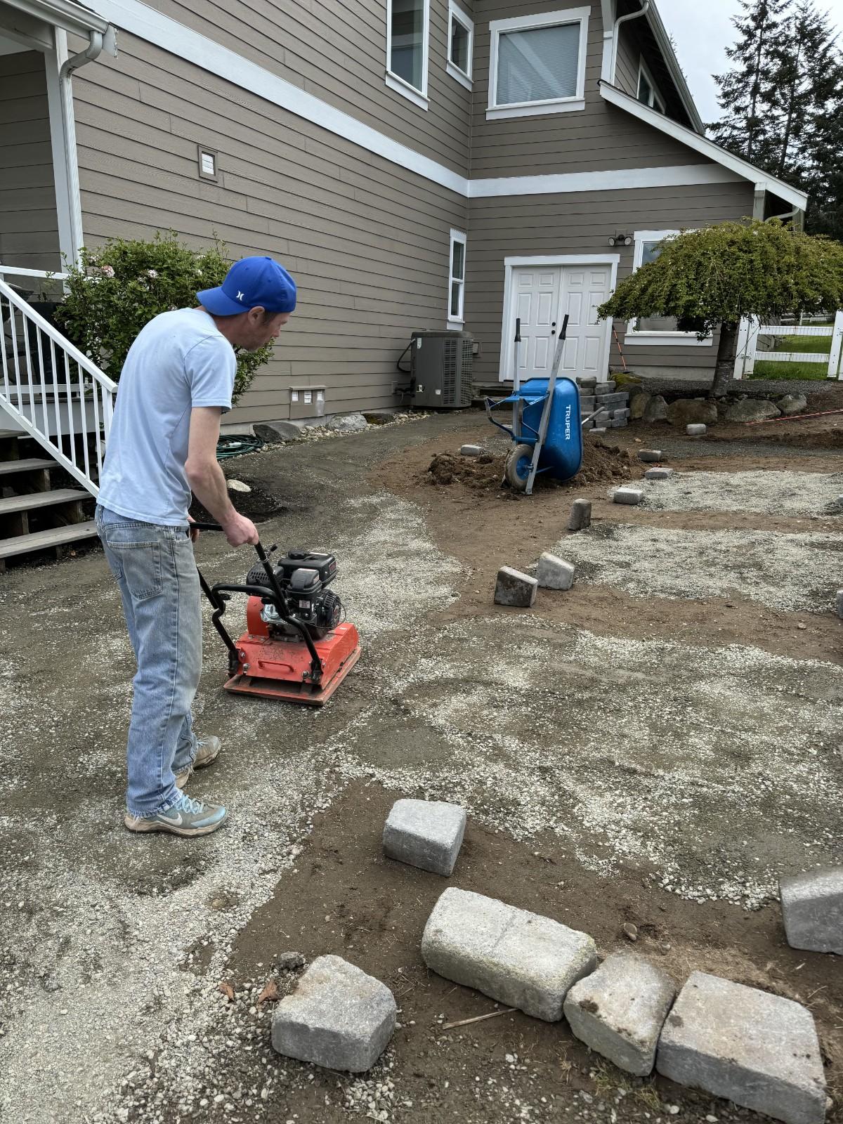 Finished landscaping project in Port Orchard WA by A to Z Landscaping